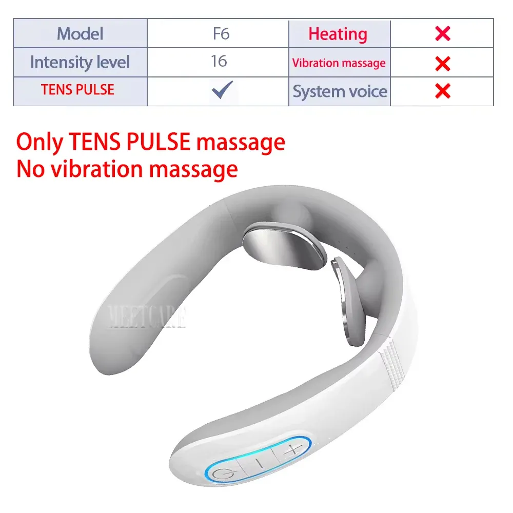 Masseur cervical électrique intelligent à impulsions TENS, soulagement des douleurs musculaires 4