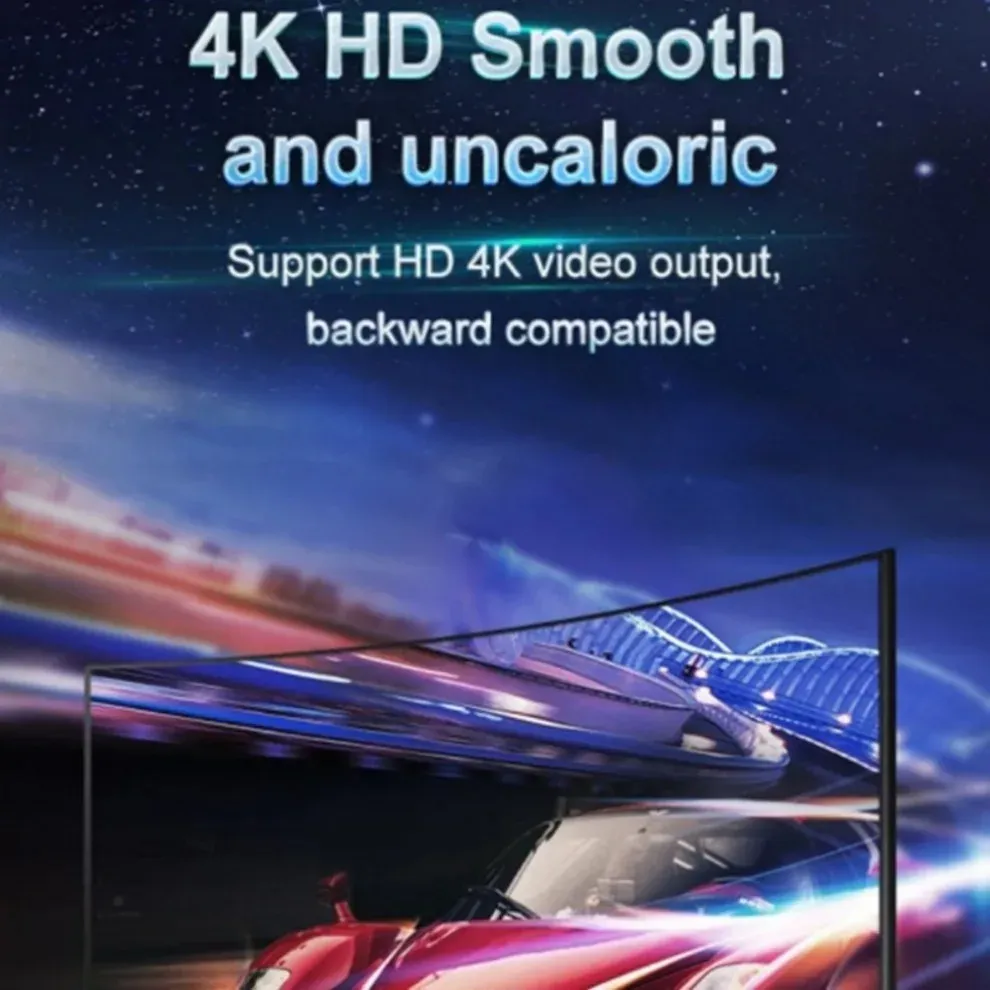 Commutateur HDMI 5 en 1 avec KVM 4K HD, séparateur vidéo 3x1 et 5x1, pour Xbox, PS4, lecteur DVD, téléviseur HD et PC 6