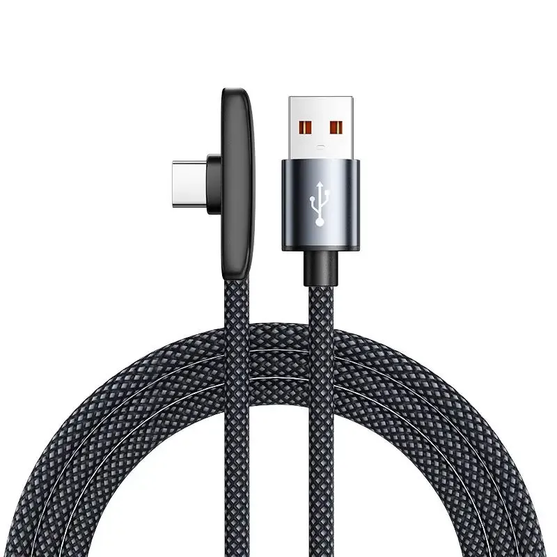 Câble USB-C coudé, vue finale du produit