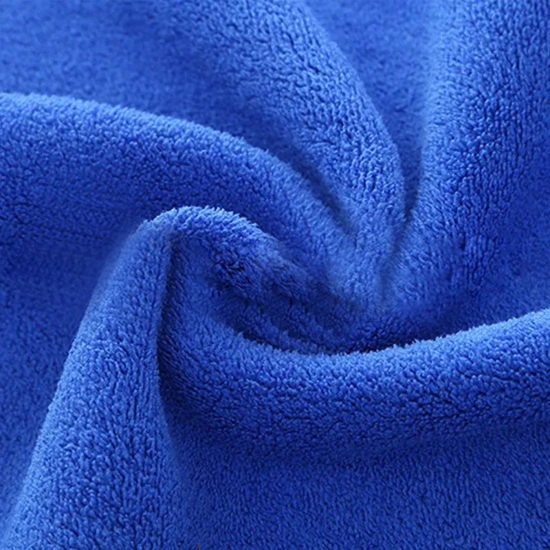 Serviette de lavage en microfibre double face, super absorbante, pour le detailing automobile et le nettoyage des vitres 5