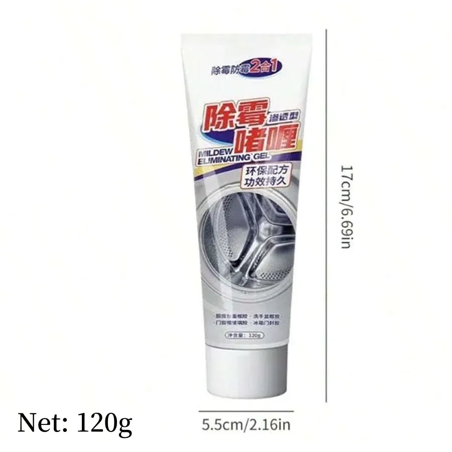 Gel nettoyant anti-moisissure en action sur une surface