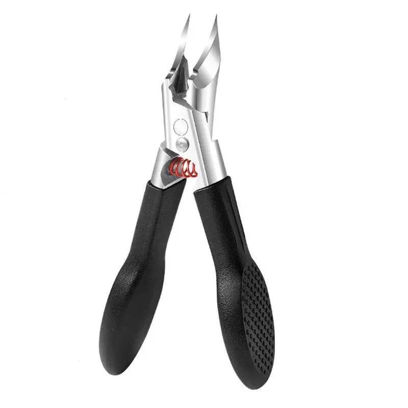 Coupe-ongles robuste en acier inoxydable, coupe-ongles épais pour adultes, lame incurvée de qualité professionnelle 7