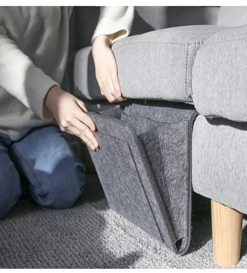 Sac de rangement suspendu dans un dortoir