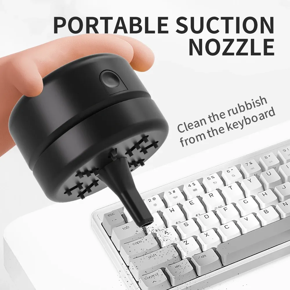 Mini aspirateur de bureau sans fil portable pour clavier, maison et table 5