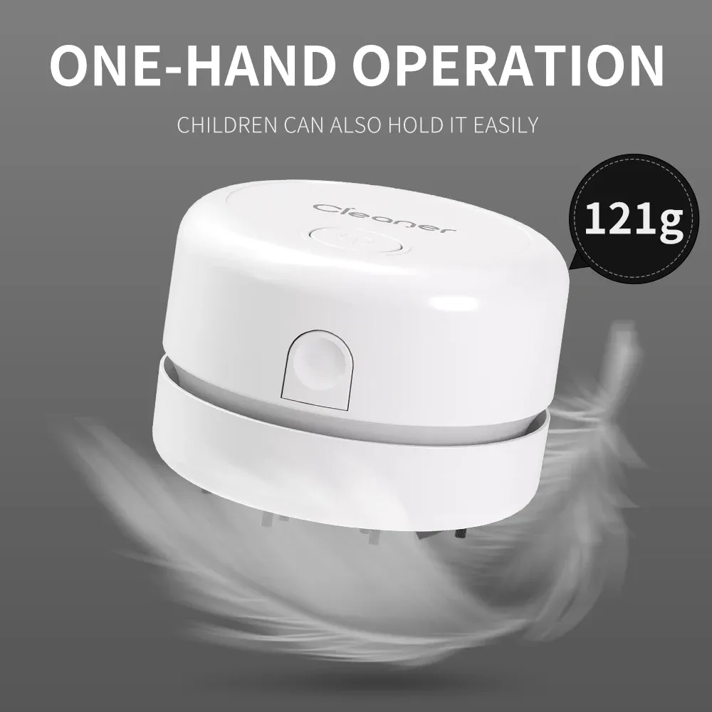 Mini aspirateur de bureau sans fil portable pour clavier, maison et table 6