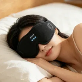 Détails du masque de sommeil 3D Bluetooth
