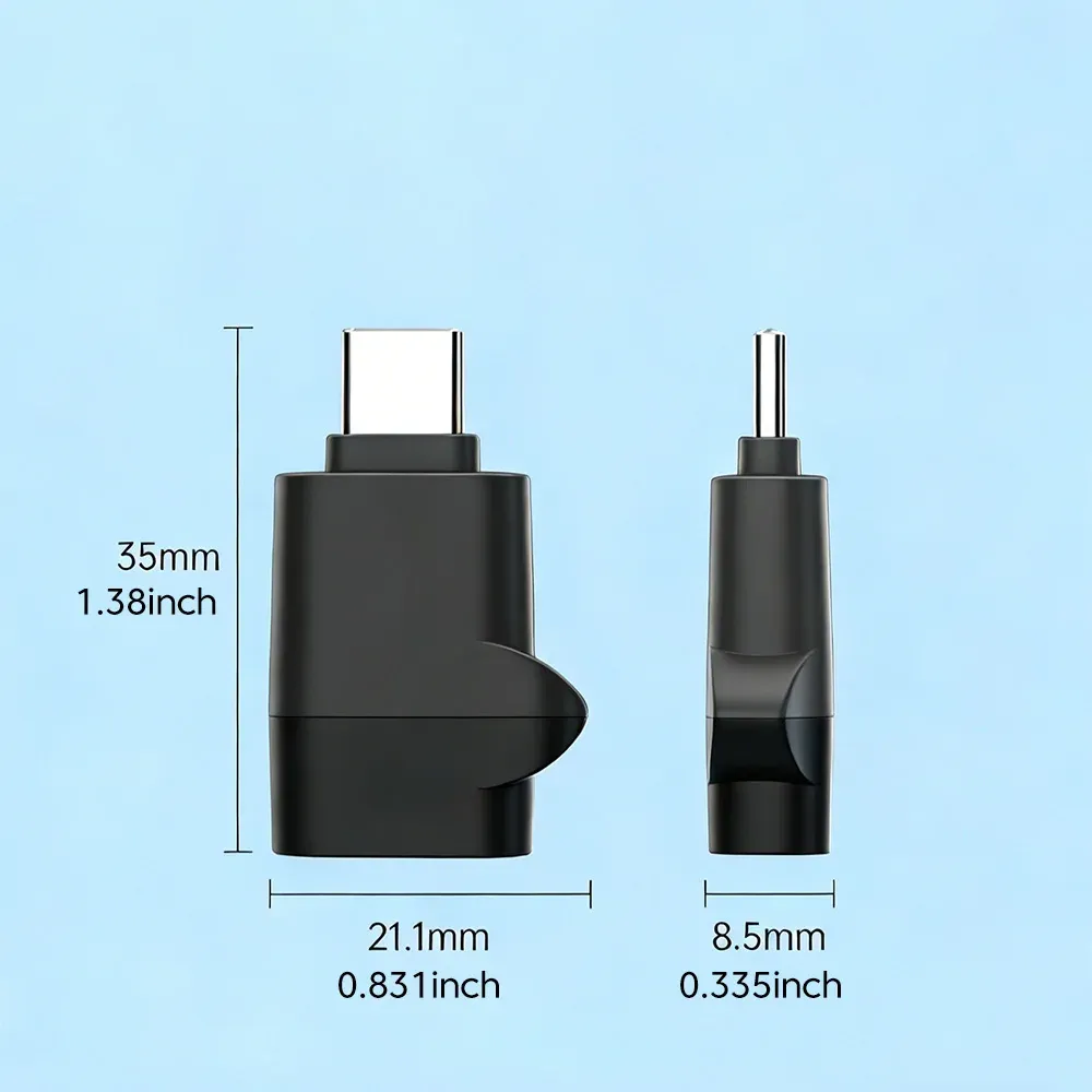 Lecteur de carte TF mini USB-C 3.0 – Adaptateur de carte mémoire externe pour iPhone 17, iPhone 16, MacBook et ordinateur portable 6