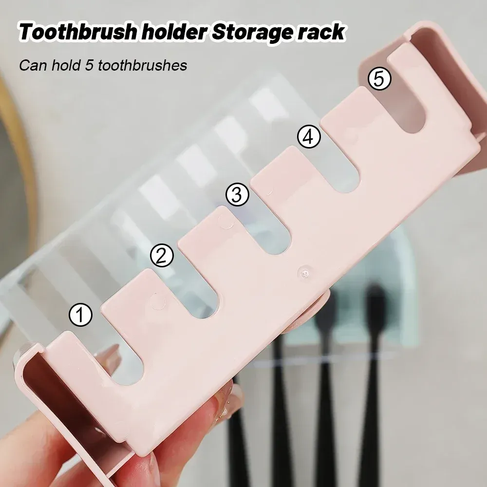 Porte-brosse à dents mural, coloris disponibles