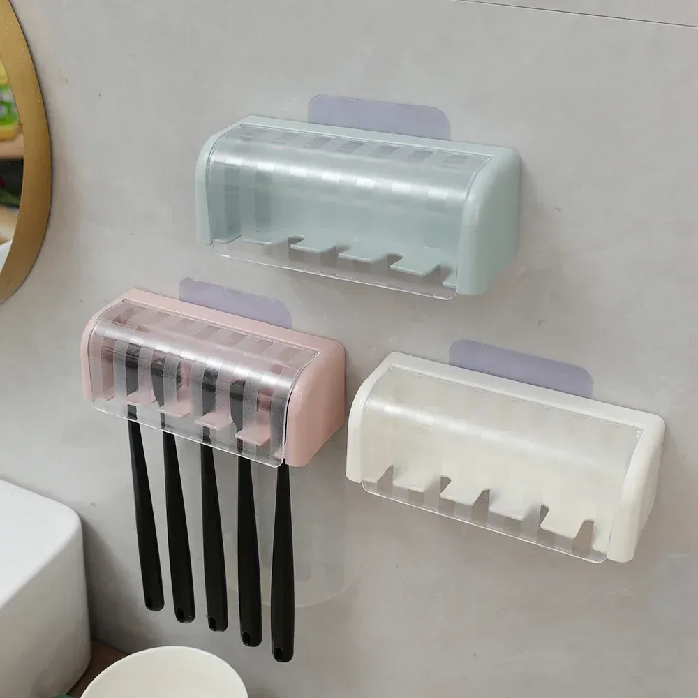 Porte-brosse à dents mural, design compact
