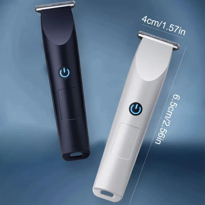 Tondeuse à cheveux électrique sans fil avec tête de coupe réglable, rechargeable par USB, pour cheveux et barbe 1