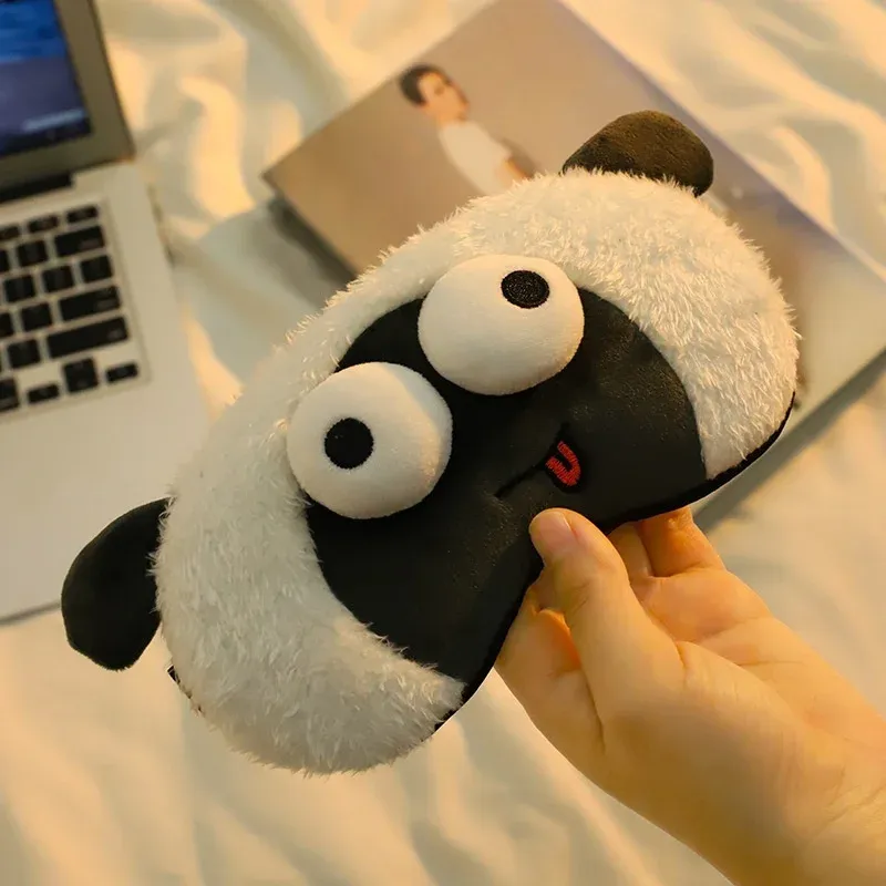 Masque de sommeil mignon en forme de petit mouton de dessin animé, occultant, pour filles
