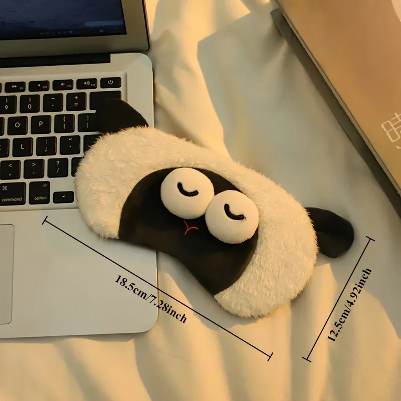 Masque de sommeil mignon en forme de petit mouton de dessin animé, occultant, pour filles 3