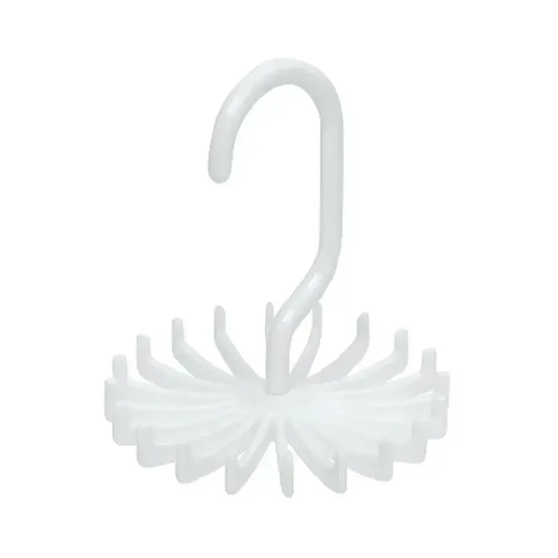 Porte-cravate rotatif à 360 degrés, organisateur d'écharpes, support de rangement multifonctionnel pour cravates, ceintures et foulards en soie 8