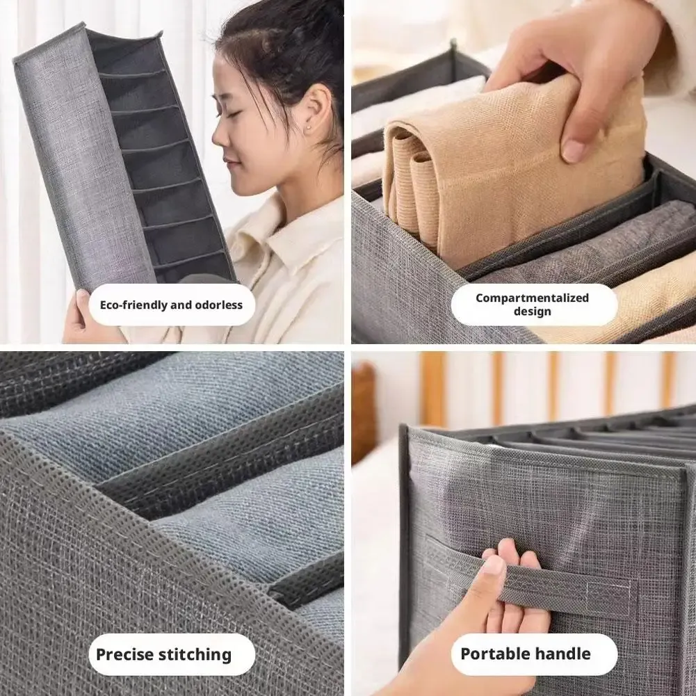 Organiseur de tiroir pliable, détail de la structure