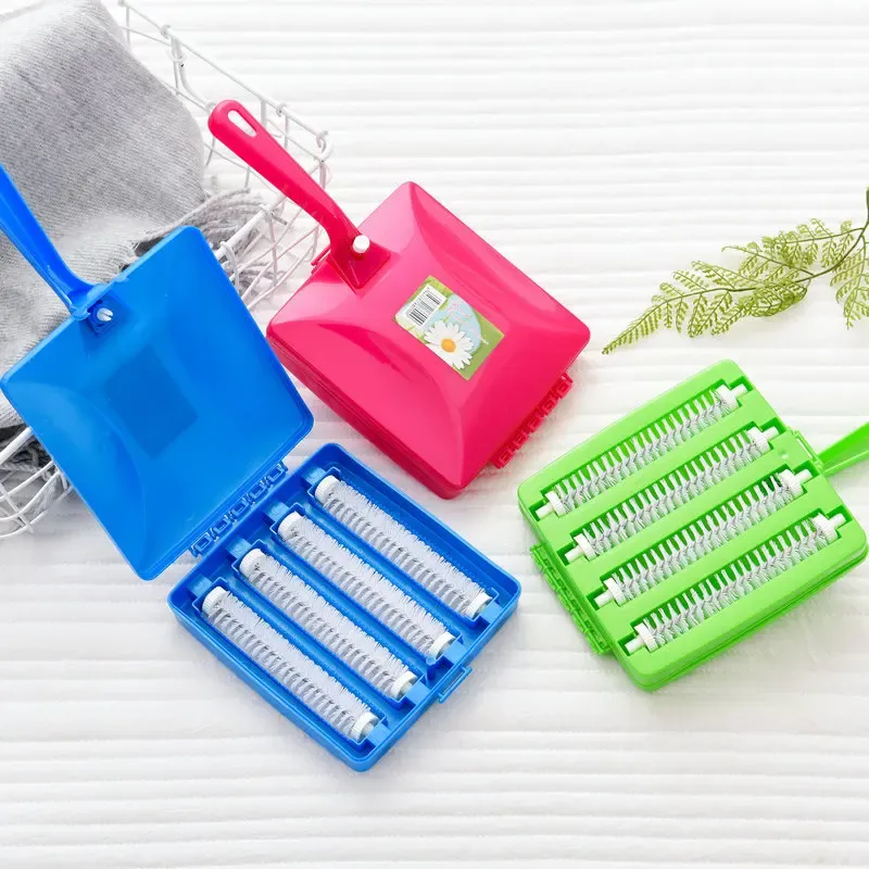 Brosse à miettes portable GOUGU pour lit, à poils d'animaux, tapis et canapé
