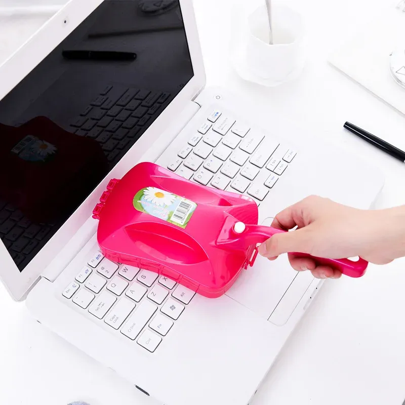 Brosse à miettes portable GOUGU pour lit, à poils d'animaux, tapis et canapé 6