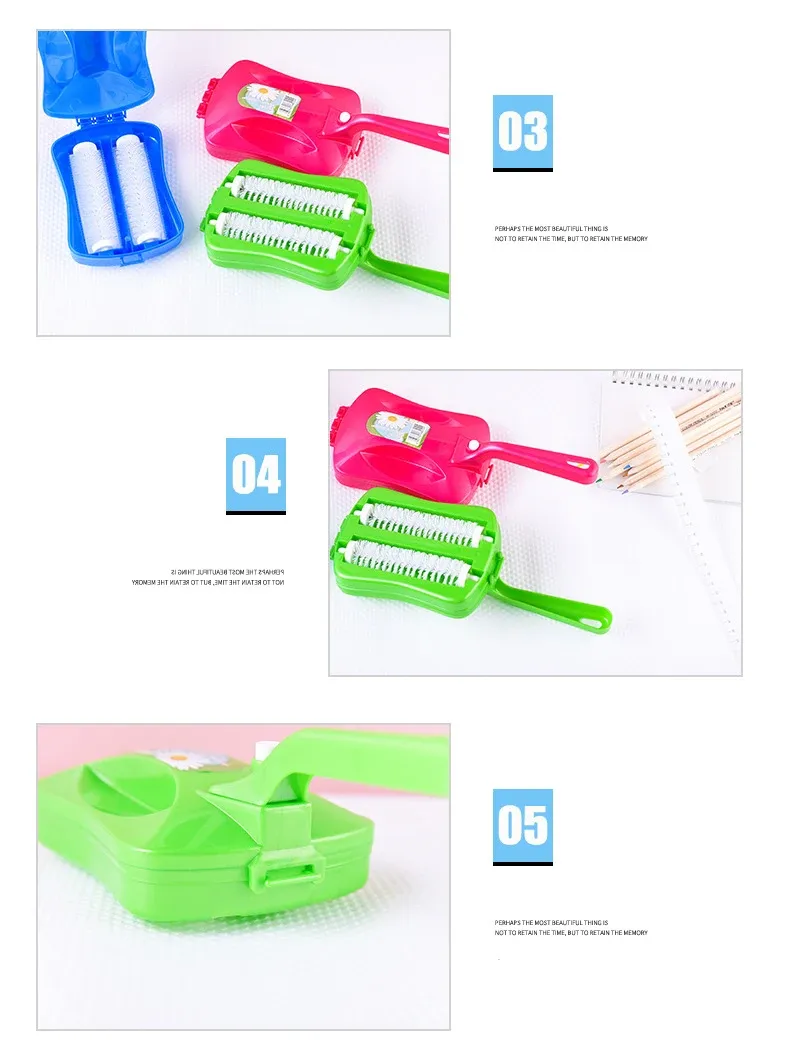 Brosse pour tapis, vue rapprochée