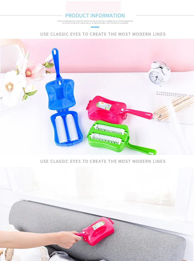 Brosse à débris de poils d'animaux