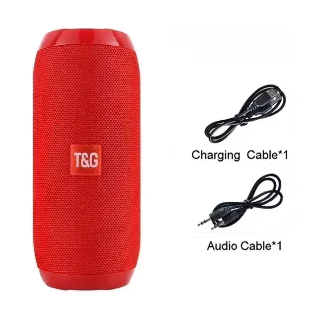 Haut-parleur portable sans fil Bluetooth, étanche, pour extérieur, avec caisson de basses, son stéréo et fonction Surround, compatible radio FM et carte TF 9