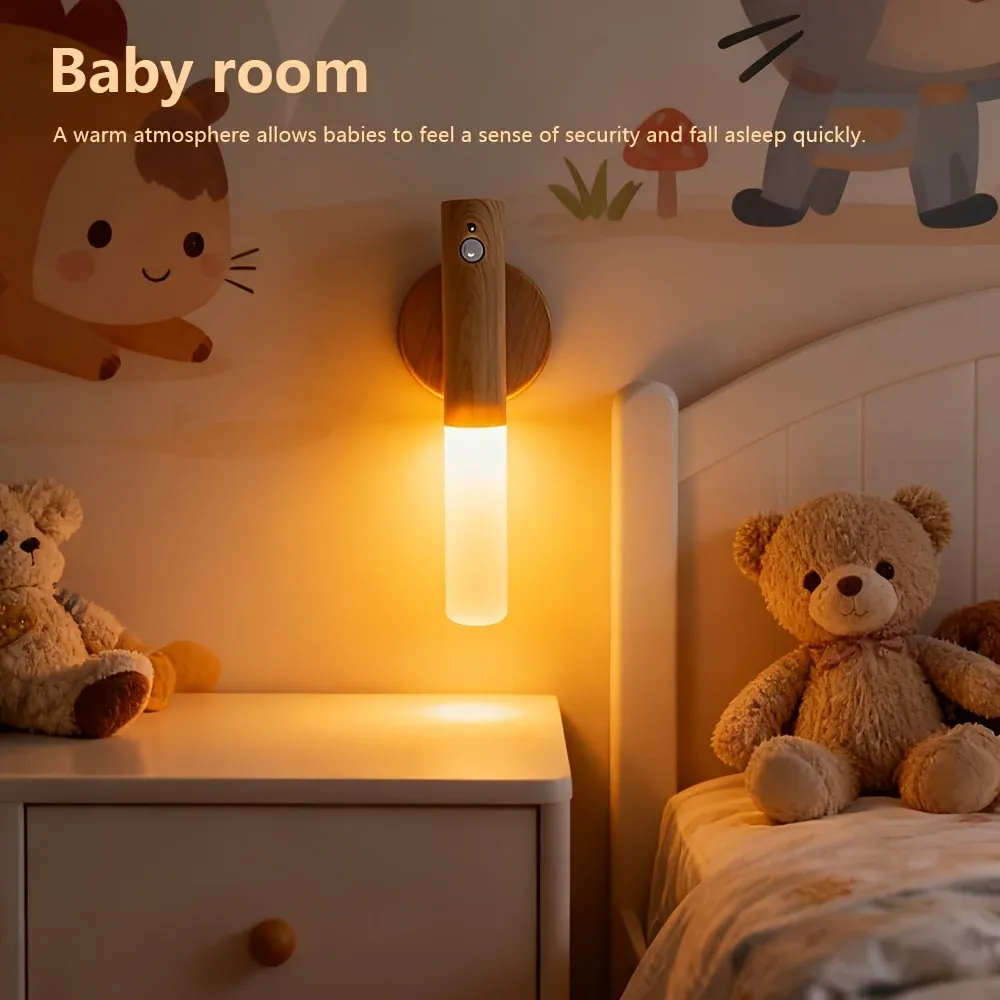 Lampe LED dans une chambre