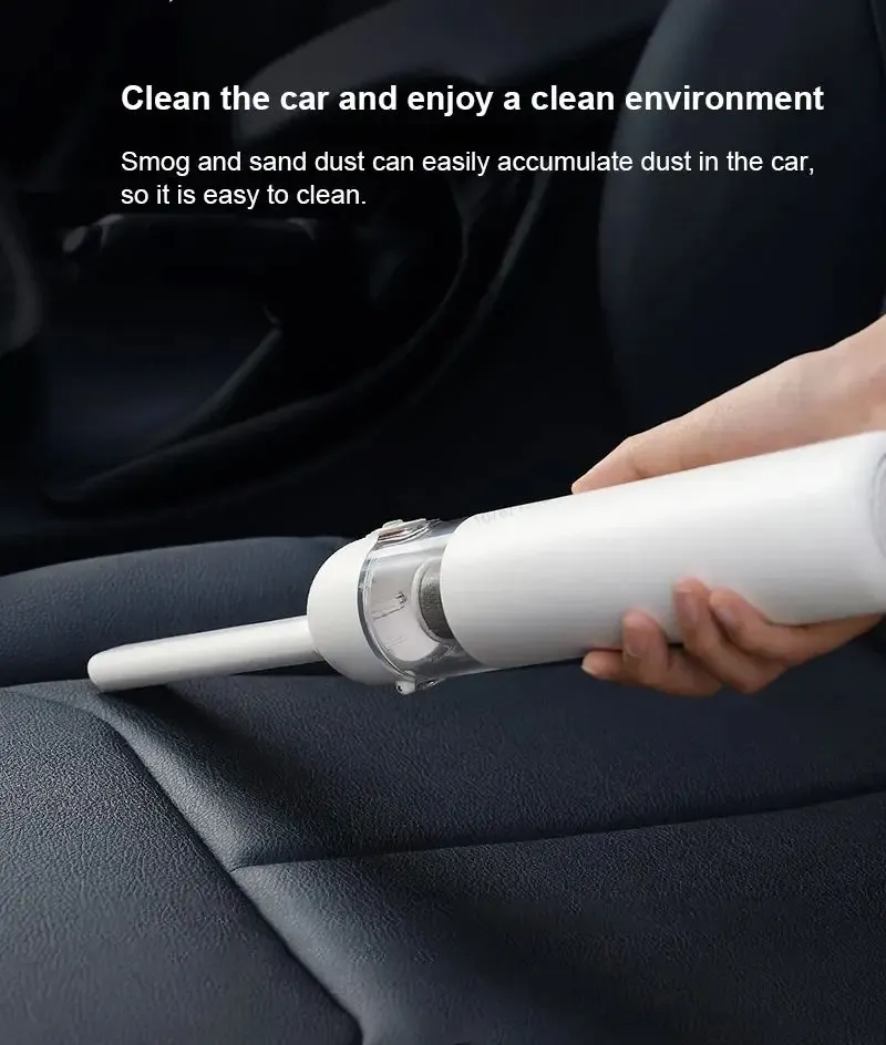 Aspirateur de voiture Xiaomi Mijia, nettoyage du tableau de bord