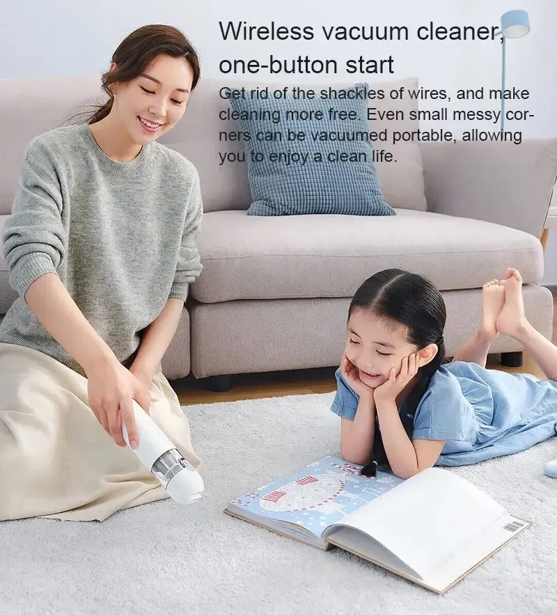 Aspirateur de voiture Xiaomi Mijia, design compact