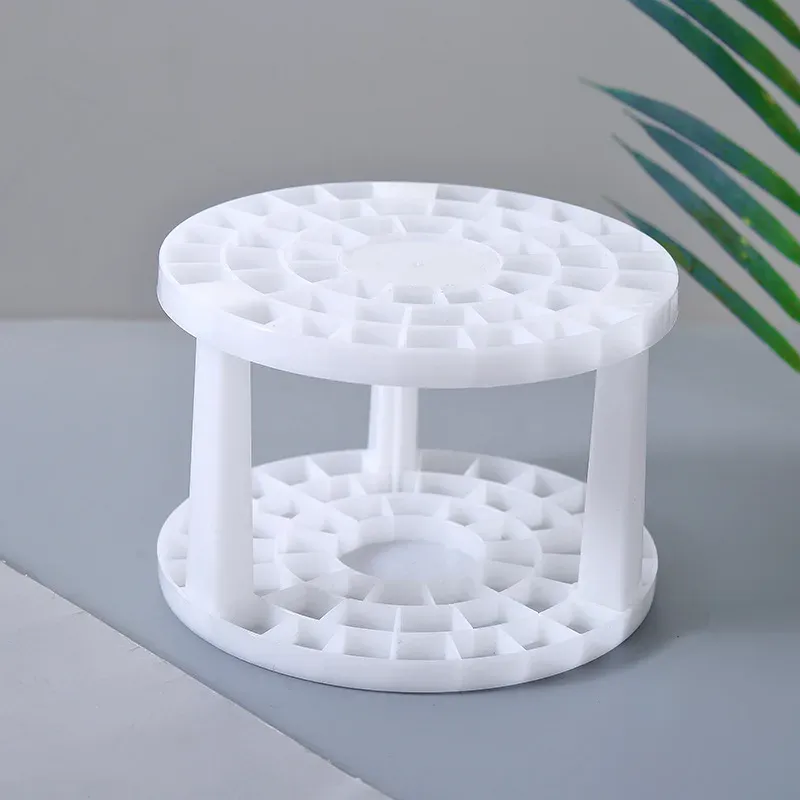 Organisateur rotatif à 360° pour pinceaux de maquillage, 5 emplacements, pour bureau, coiffeuse et salle de bain 10