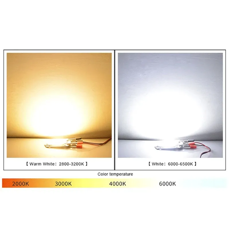 Projecteur LED COB 10 W, 20 W, 30 W, 50 W, 220 V à 240 V CA, IP65, puce intelligente IC, sans driver, DIY 6