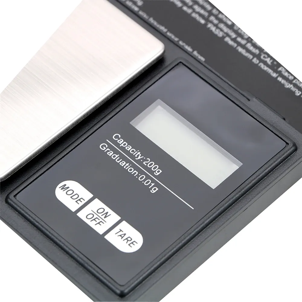 Mini Balance Numérique LCD de Haute Précision, Rétro-Éclairage, Poche Électrique, pour Bijoux, Poids en Gramme, Cuisine, 200G-0.01G, 1 Pièce 5