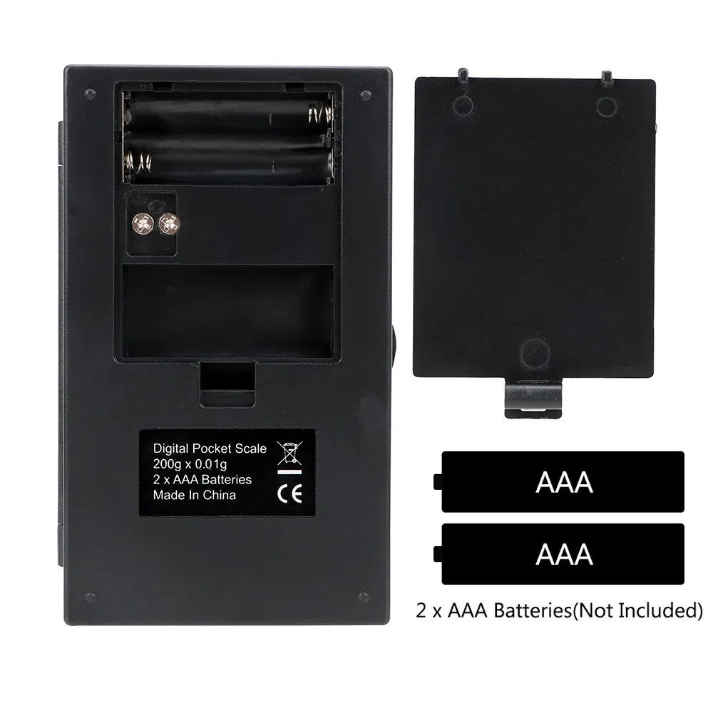 Mini Balance Numérique LCD de Haute Précision, Rétro-Éclairage, Poche Électrique, pour Bijoux, Poids en Gramme, Cuisine, 200G-0.01G, 1 Pièce 6