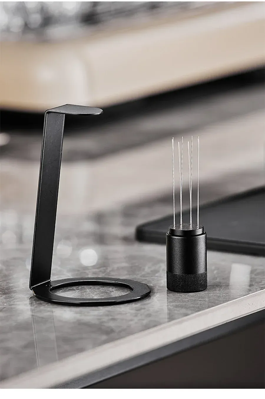 Outil WDT pour barista en utilisation
