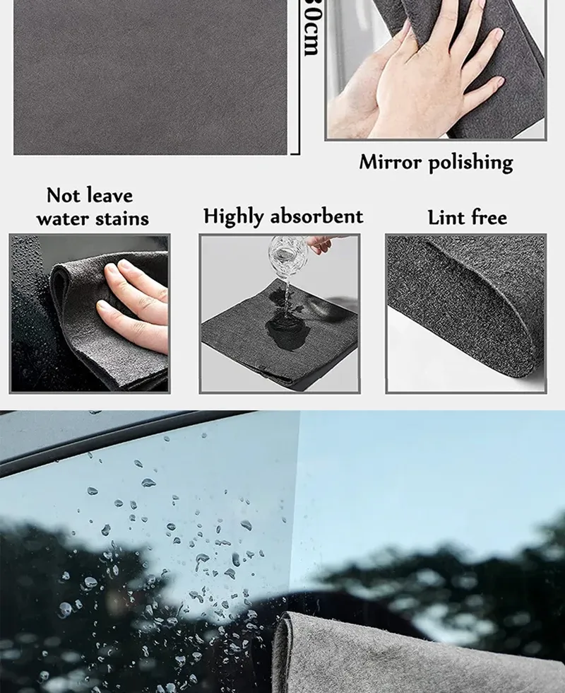 Chiffons de nettoyage empilés