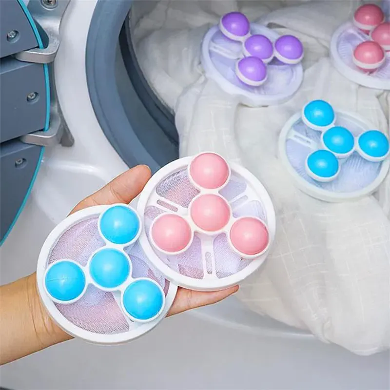 Filtre à peluches en situation de lavage