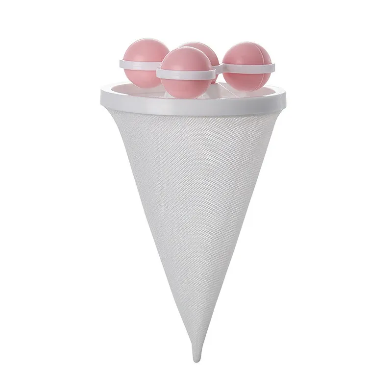 Sac filtre réutilisable pour machine à laver, attrape-peluches flottant pour poils d'animaux 7