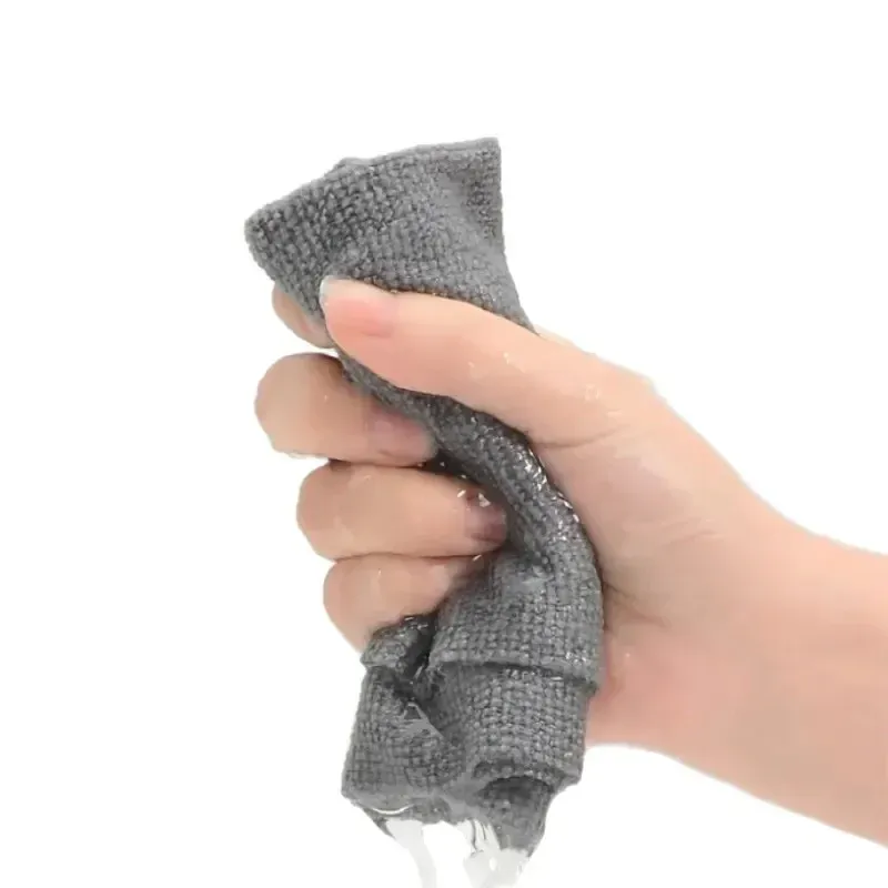 Rouleau de lingettes de nettoyage réutilisables en microfibre, 50 feuilles 4