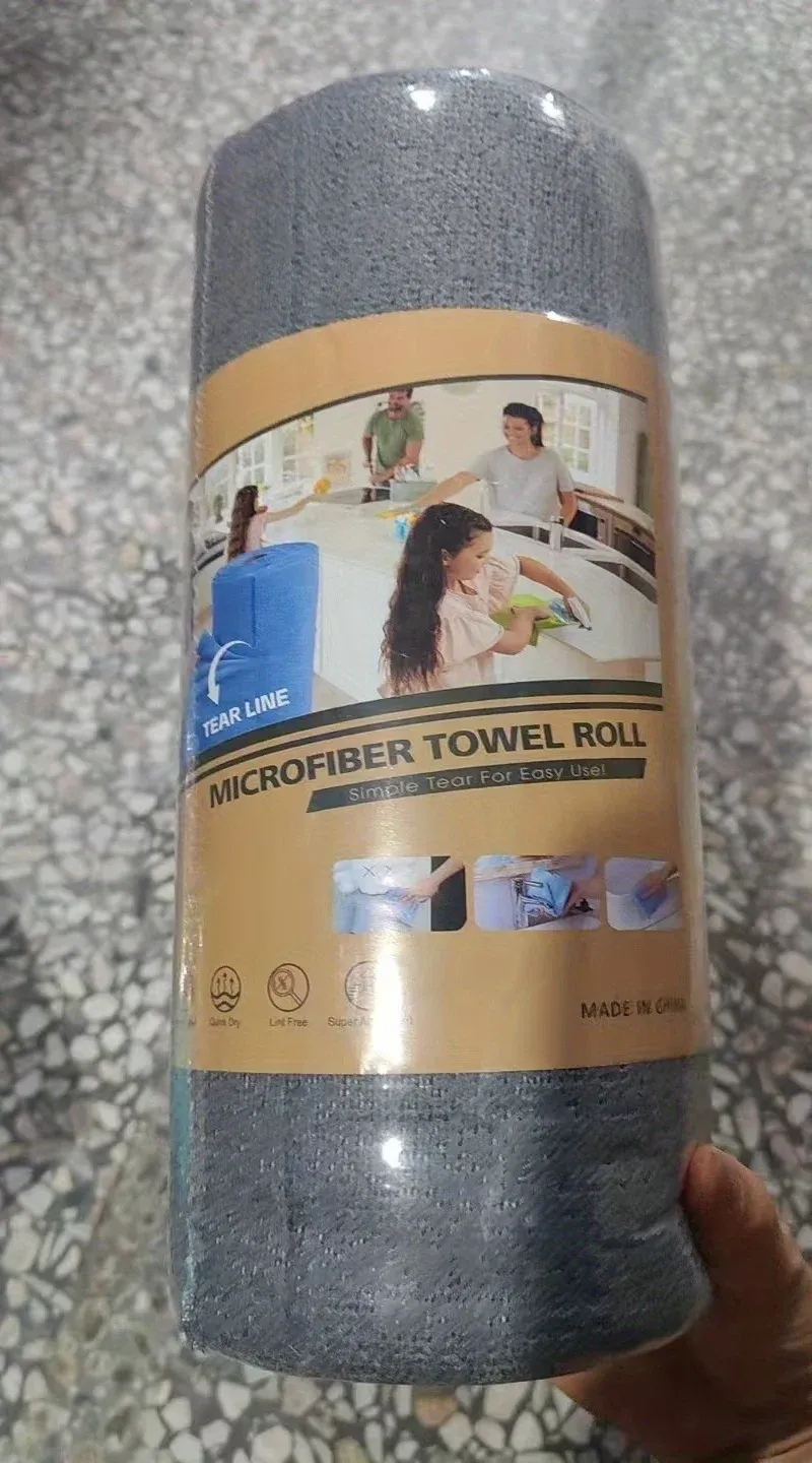 Rouleau de lingettes réutilisables, présentation complète
