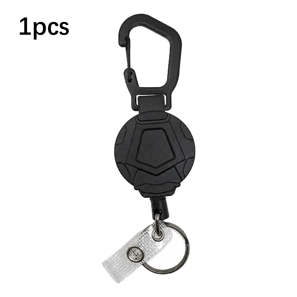 Porte-badge rétractable tactique universel à cordon de sécurité 8
