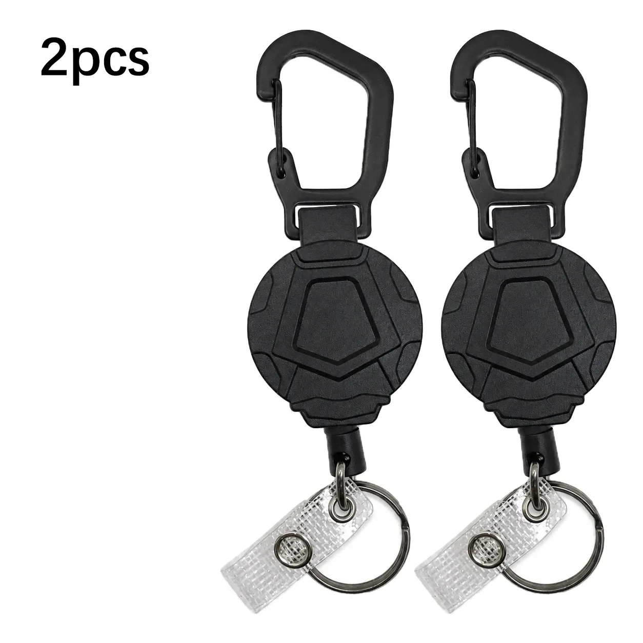 Porte-badge rétractable tactique universel à cordon de sécurité 7