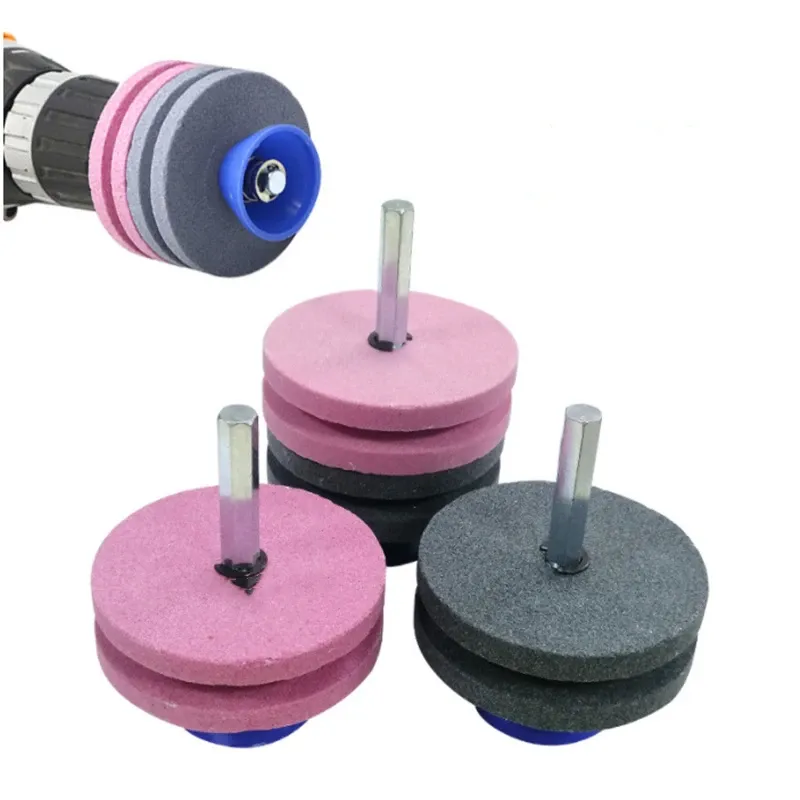 Affûteur de couteaux rapide, outil de jardin à lame universelle, meulage, perceuse rotative, tondeuse à gazon, aiguisoir de couteaux de haute qualité 5