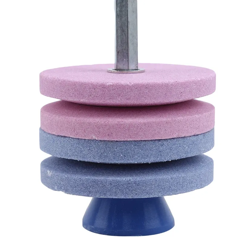Affûteur de couteaux rapide, outil de jardin à lame universelle, meulage, perceuse rotative, tondeuse à gazon, aiguisoir de couteaux de haute qualité 8