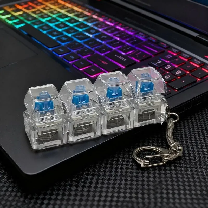 Porte-clés LED Anti-Stress à Bouton Cliquable 2