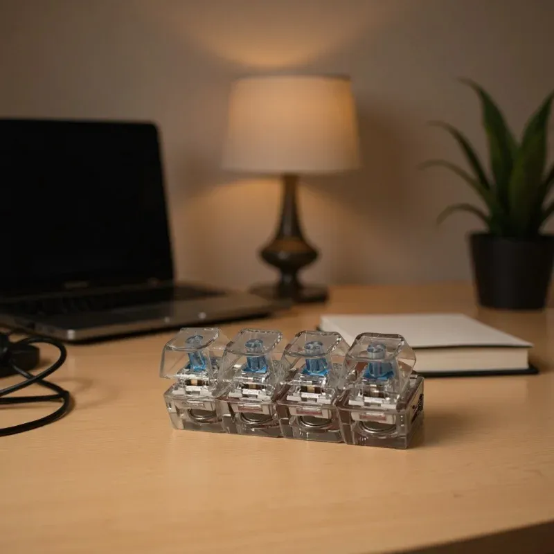 Porte-clés LED clavier, finition