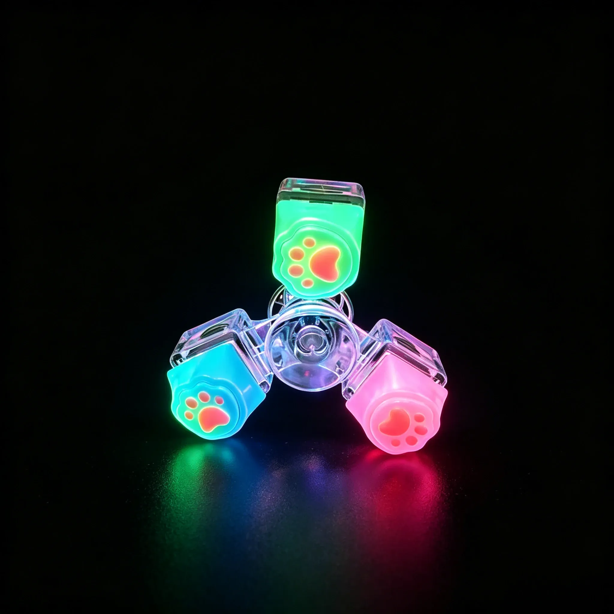 Porte-clés LED Anti-Stress à Bouton Cliquable 11