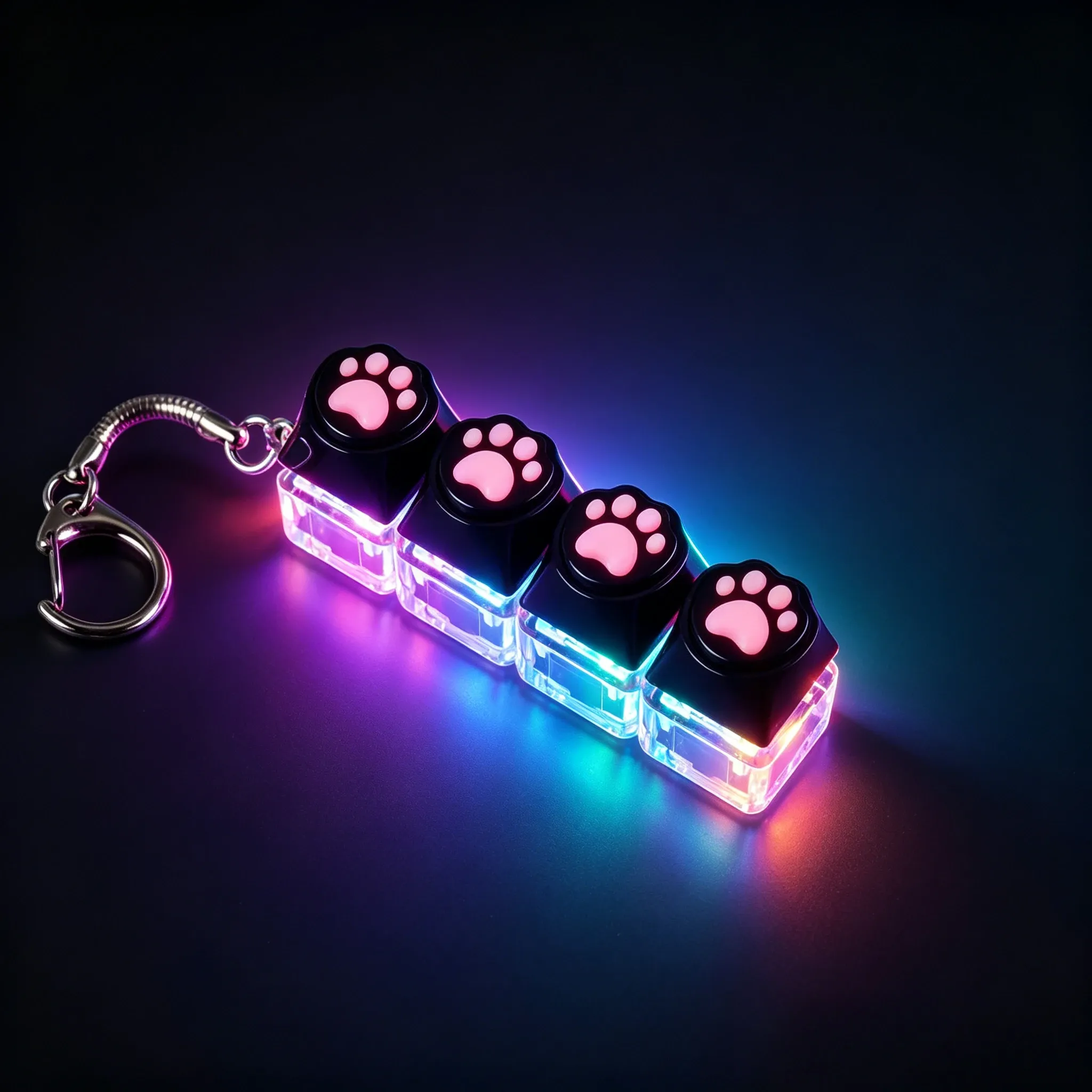 Porte-clés LED Anti-Stress à Bouton Cliquable 20