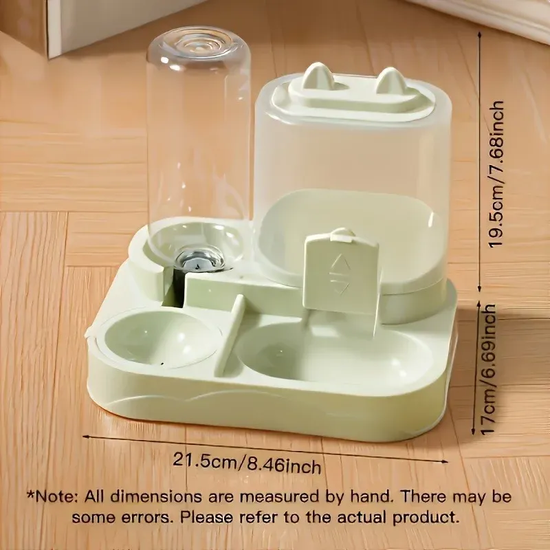 Distributeur 2-en-1 pour animaux de compagnie