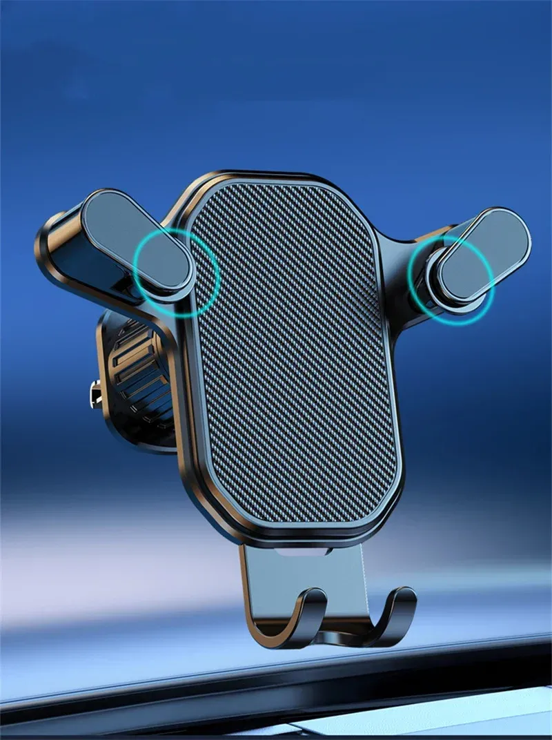 Support de smartphone pour véhicule, vue latérale