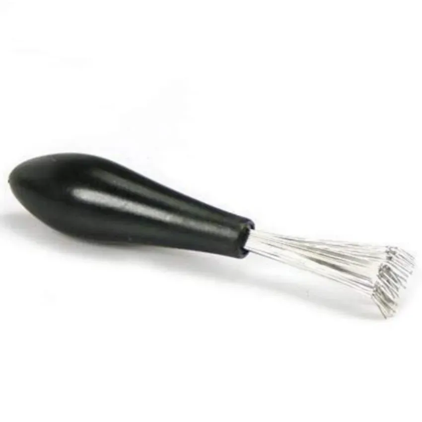 Nettoyeur de brosse à cheveux avec peigne et poignée en plastique 6