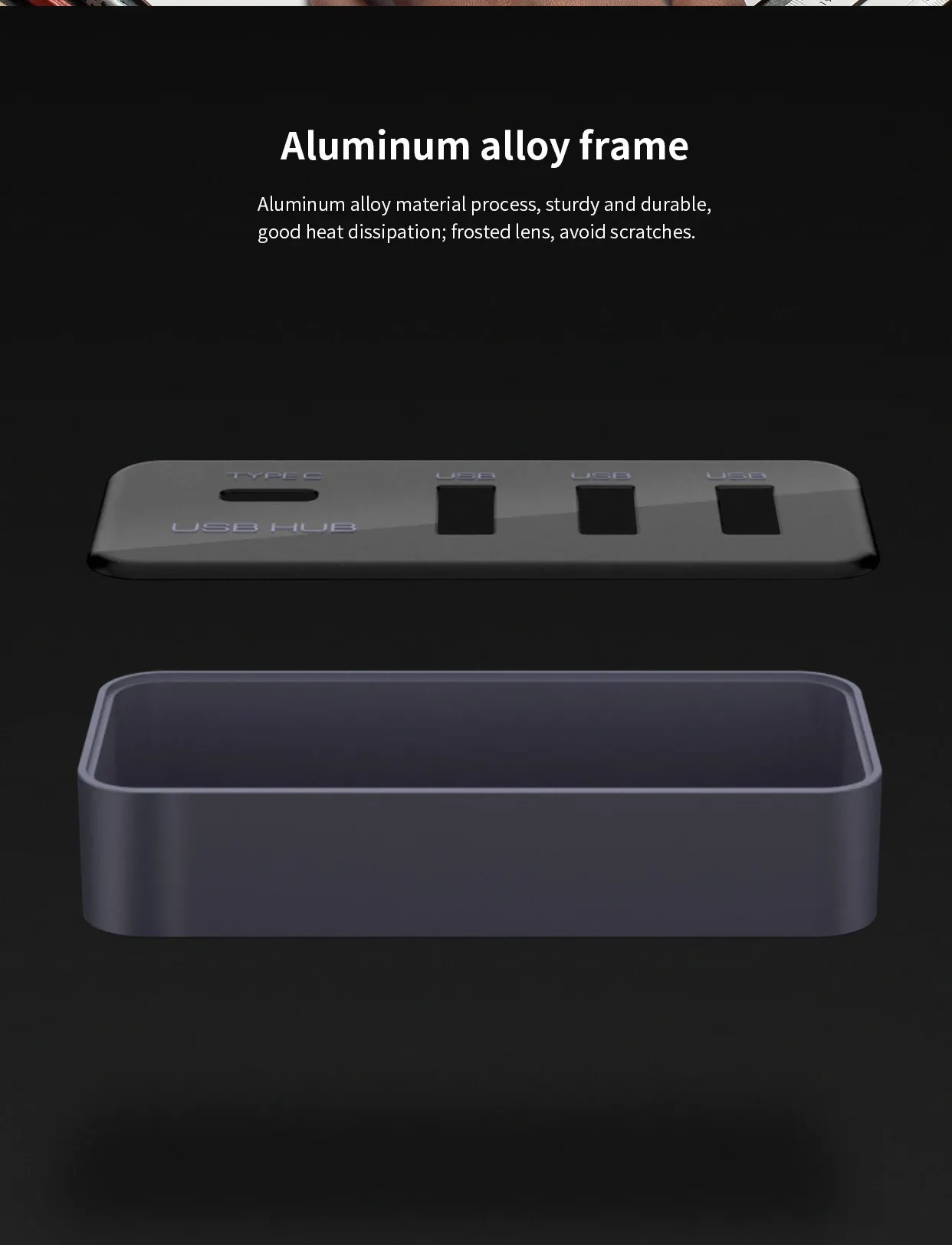 Hub USB 4-en-1 compatibilité véhicule