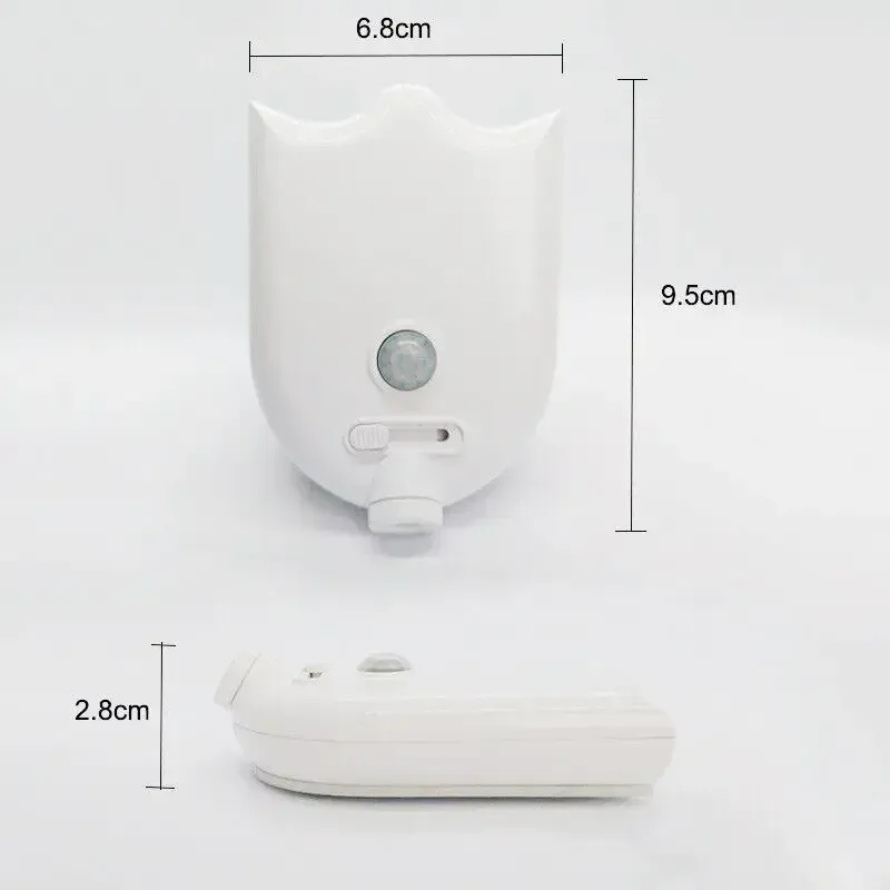 Veilleuse LED à capteur de mouvement pour cuvette de toilettes 2
