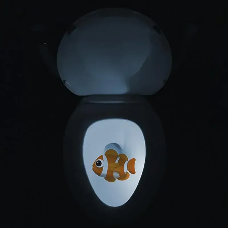 Veilleuse LED à capteur de mouvement pour cuvette de toilettes 5